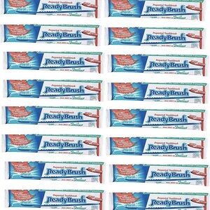 Ready Brush 25 Prepasted Disposable Individually Packaged Toothbrush Pack of 25